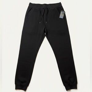 MONUMENT Men's Black Sweatpants L